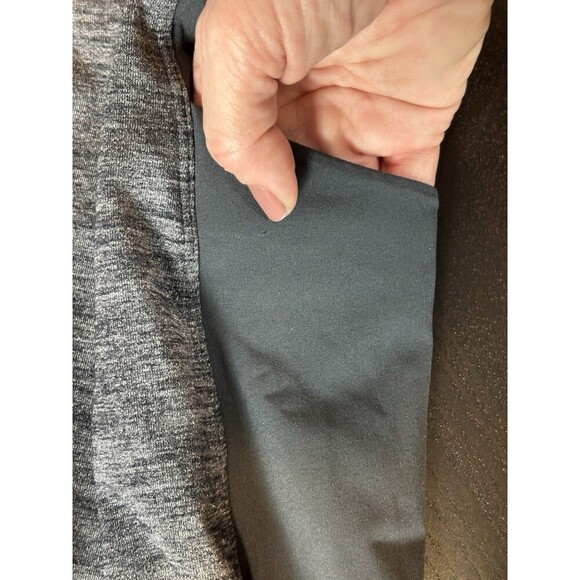 Athleta Excursion Hybrid Skort Mini Skirt Grey Size Small Pockets Elastic Waist - Picture 9 of 13